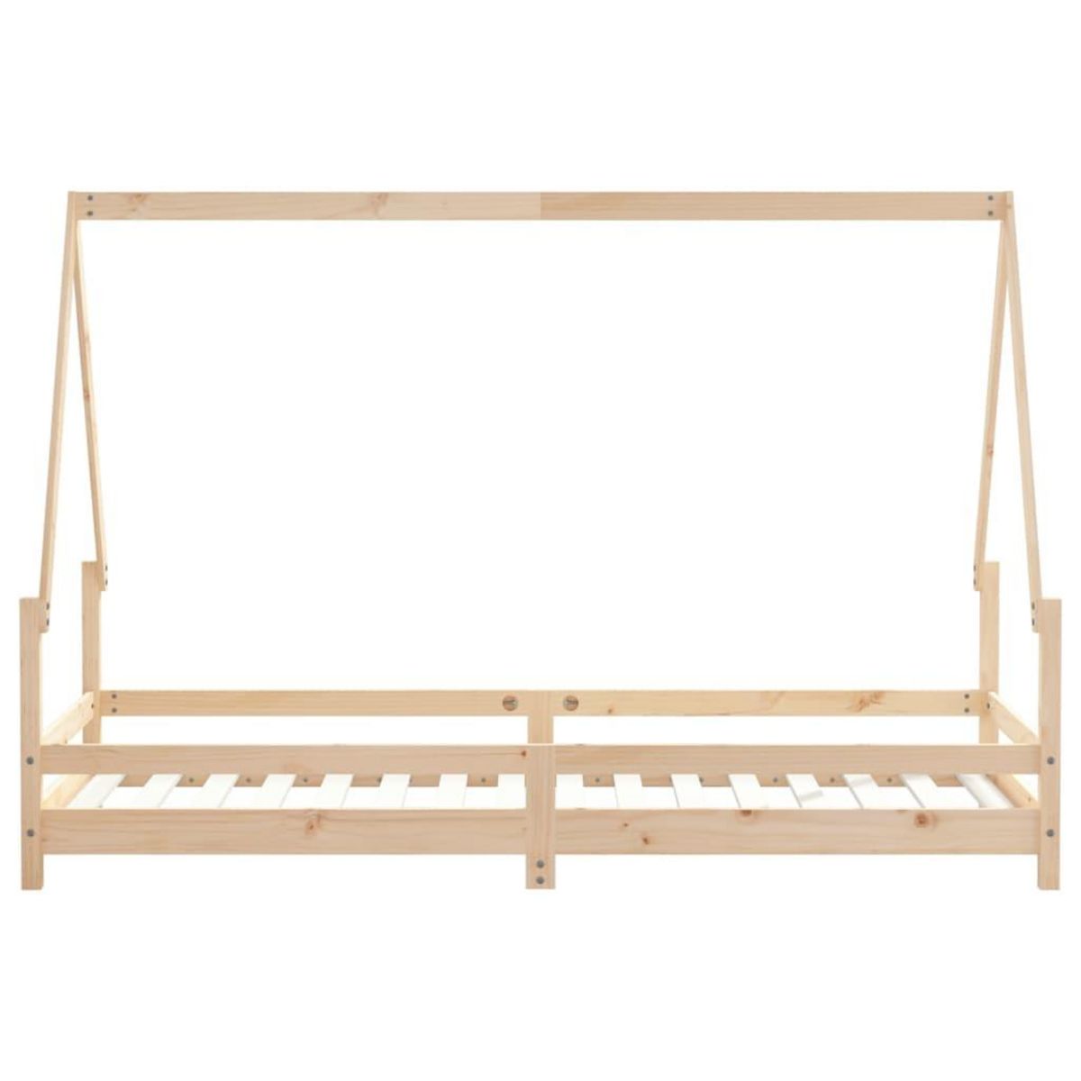VIDAXL Cadre de lit pour enfants 80x200 cm bois de pin massif