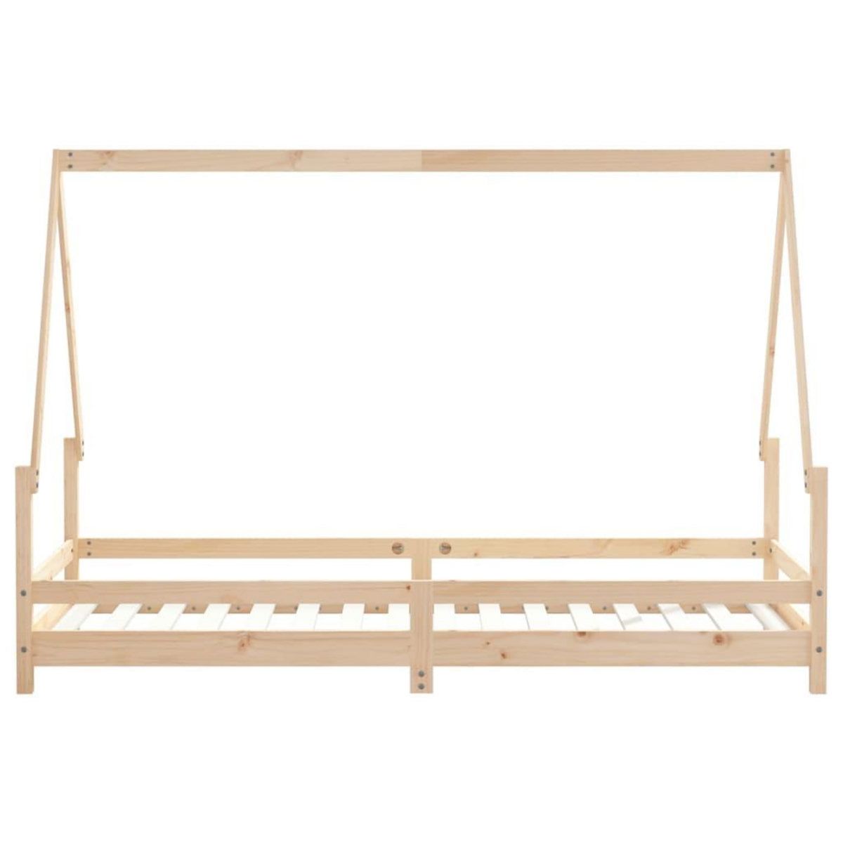 VIDAXL Cadre de lit pour enfants 80x200 cm bois de pin massif