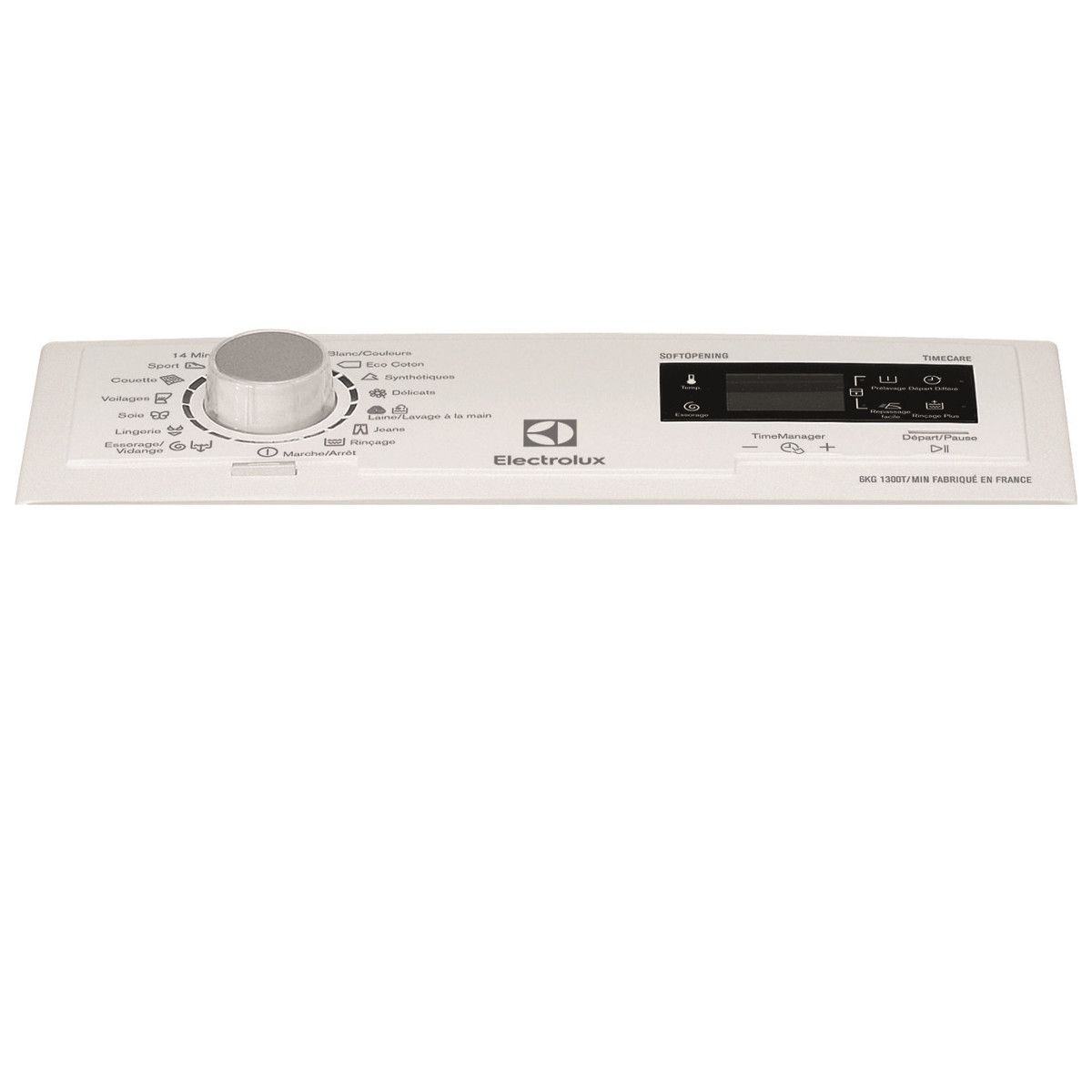 ELECTROLUX Lave-linge Top EWT1367HZW, 6 Kg, 1300 T/min