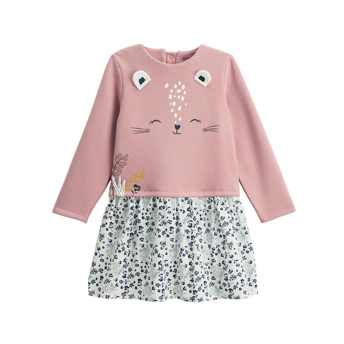 Blouse enfant en popeline Céleste - PETIT BEGUIN