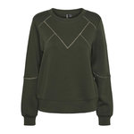 Pieces Sweat  Femme Pieces Niva. Coloris disponibles : Vert