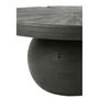 Voir la diapositive 3 : Paris Prix Table Basse Ronde en Bois  Shanil  80cm Noir
