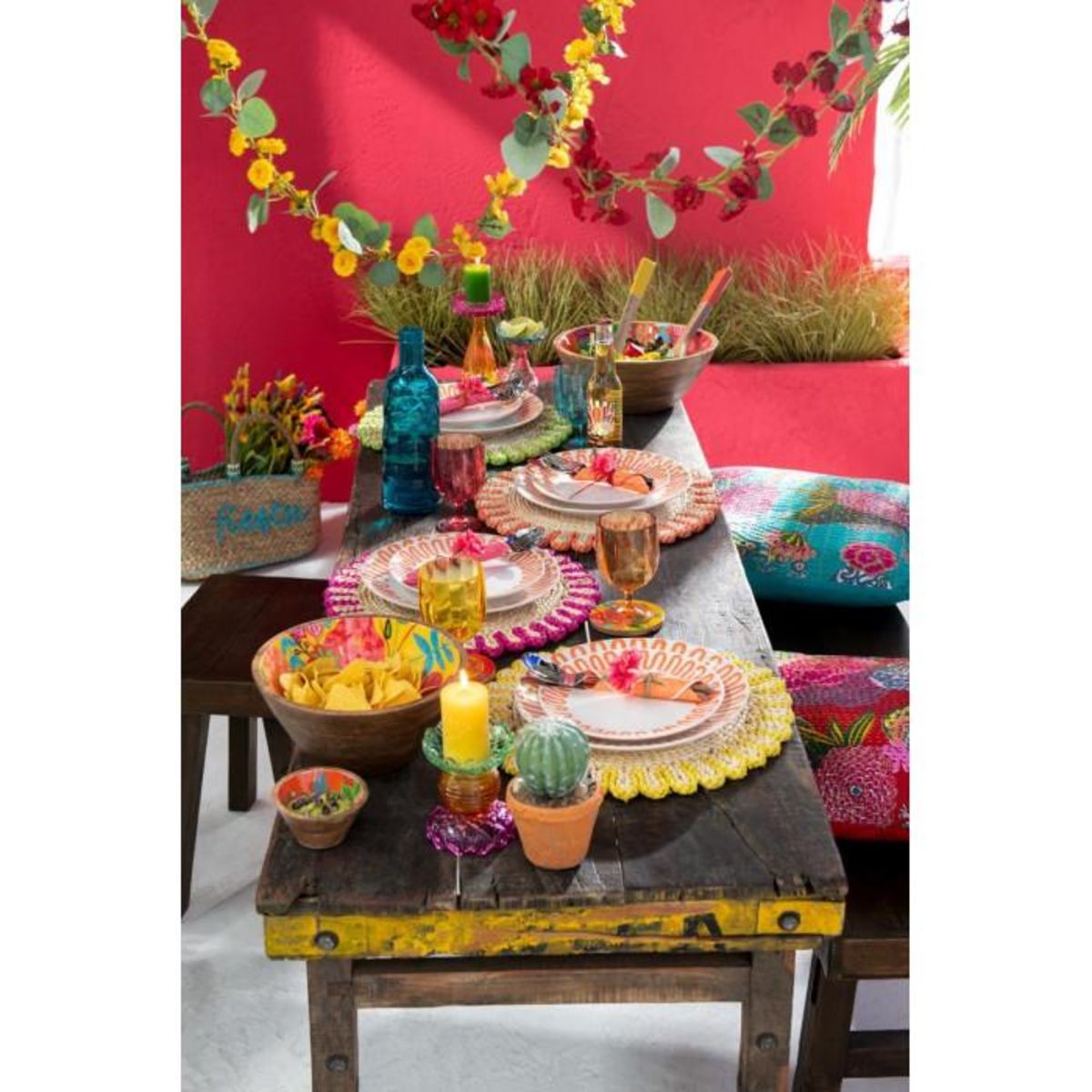 Paris Prix Bouteille en Plastique  Martelé  1,15L Bleu