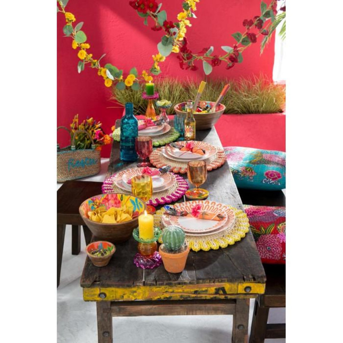 Paris Prix Bouteille en Plastique  Martelé  1,15L Bleu