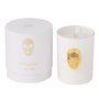 Voir la diapositive 1 : Paris Prix Bougie Parfumée  Crane Nuit  11cm White Floral Tonk