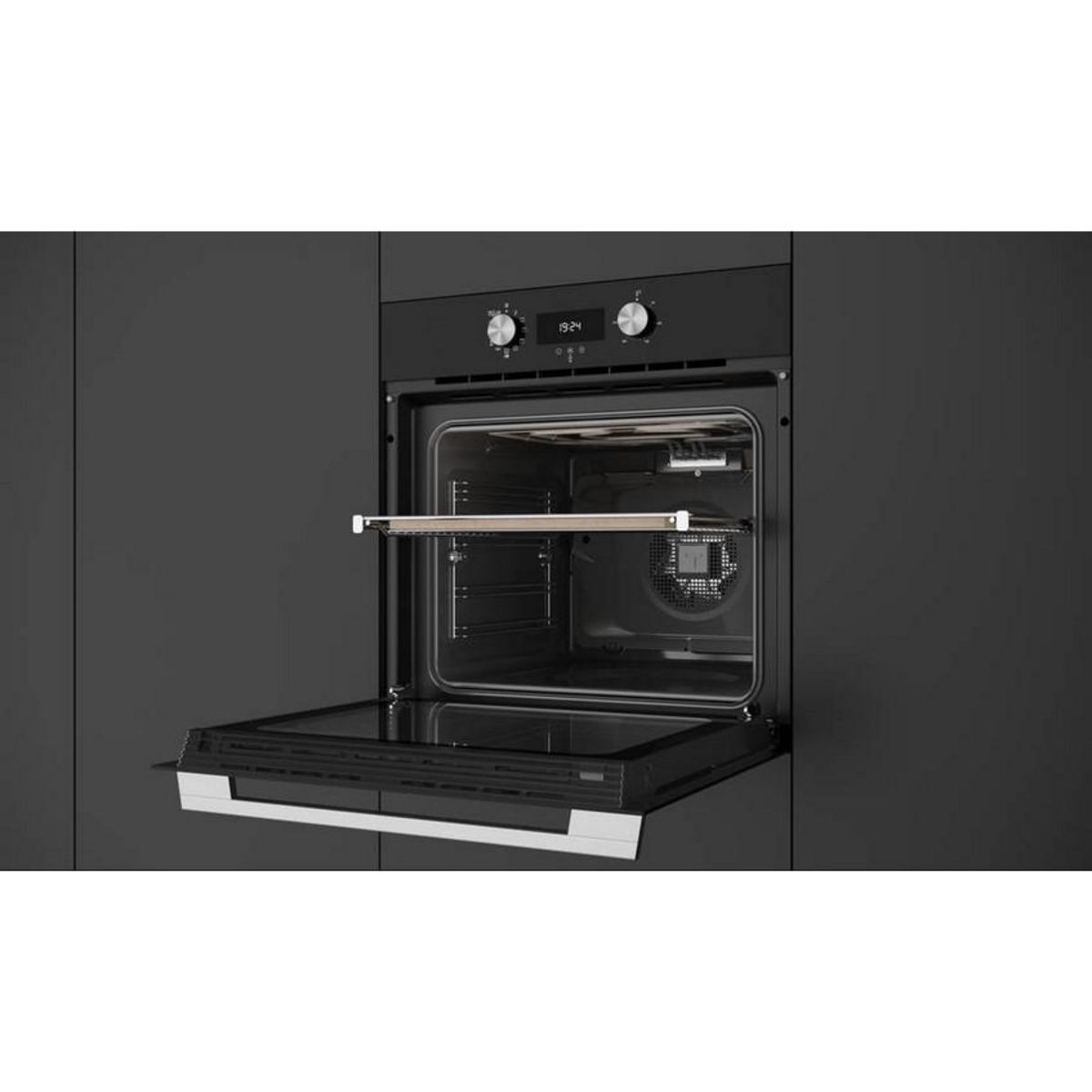 TEKA Four intégrable multifonction 70l 60cm pyrolyse noir - hlb8510p