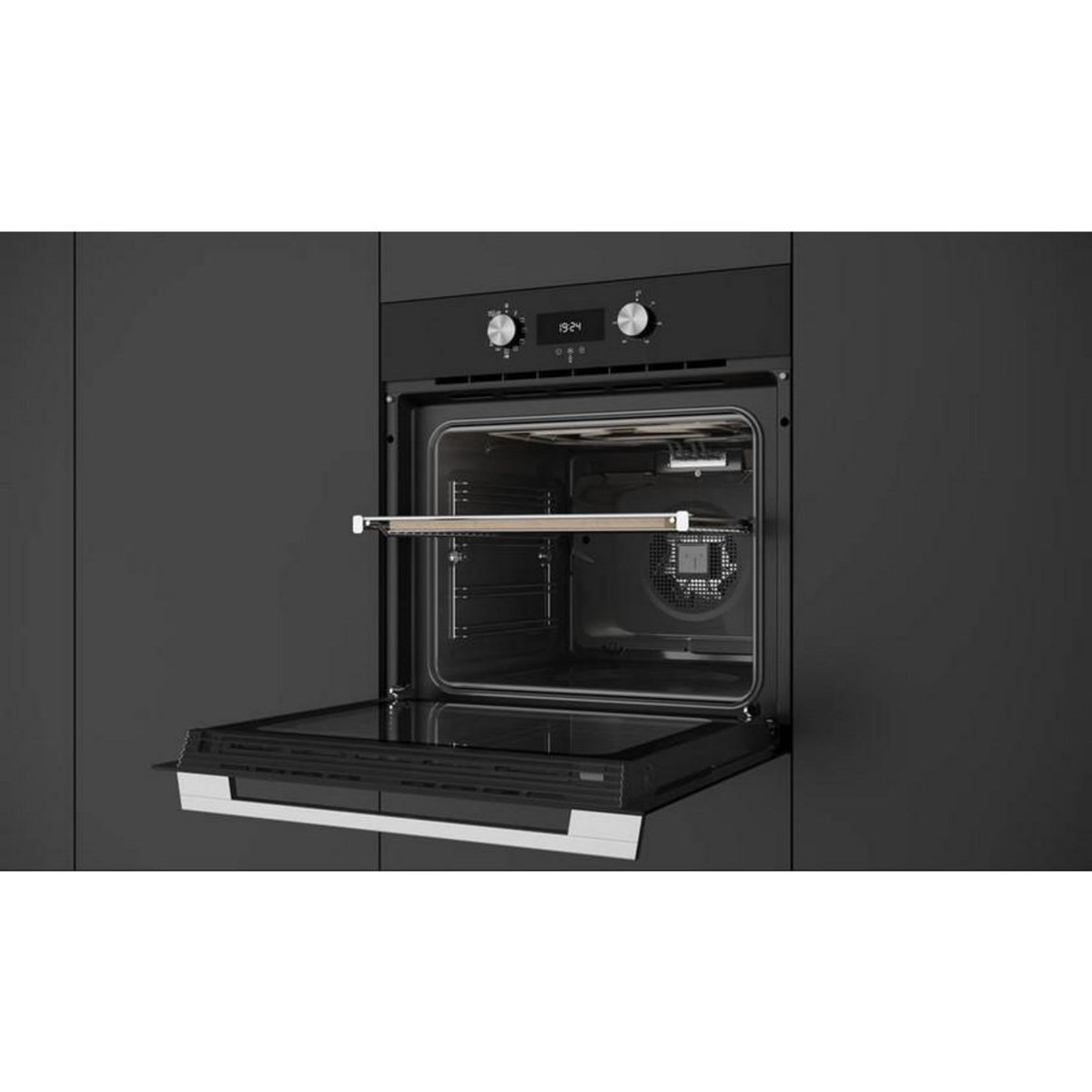 TEKA Four intégrable multifonction 70l 60cm pyrolyse noir - hlb8510p