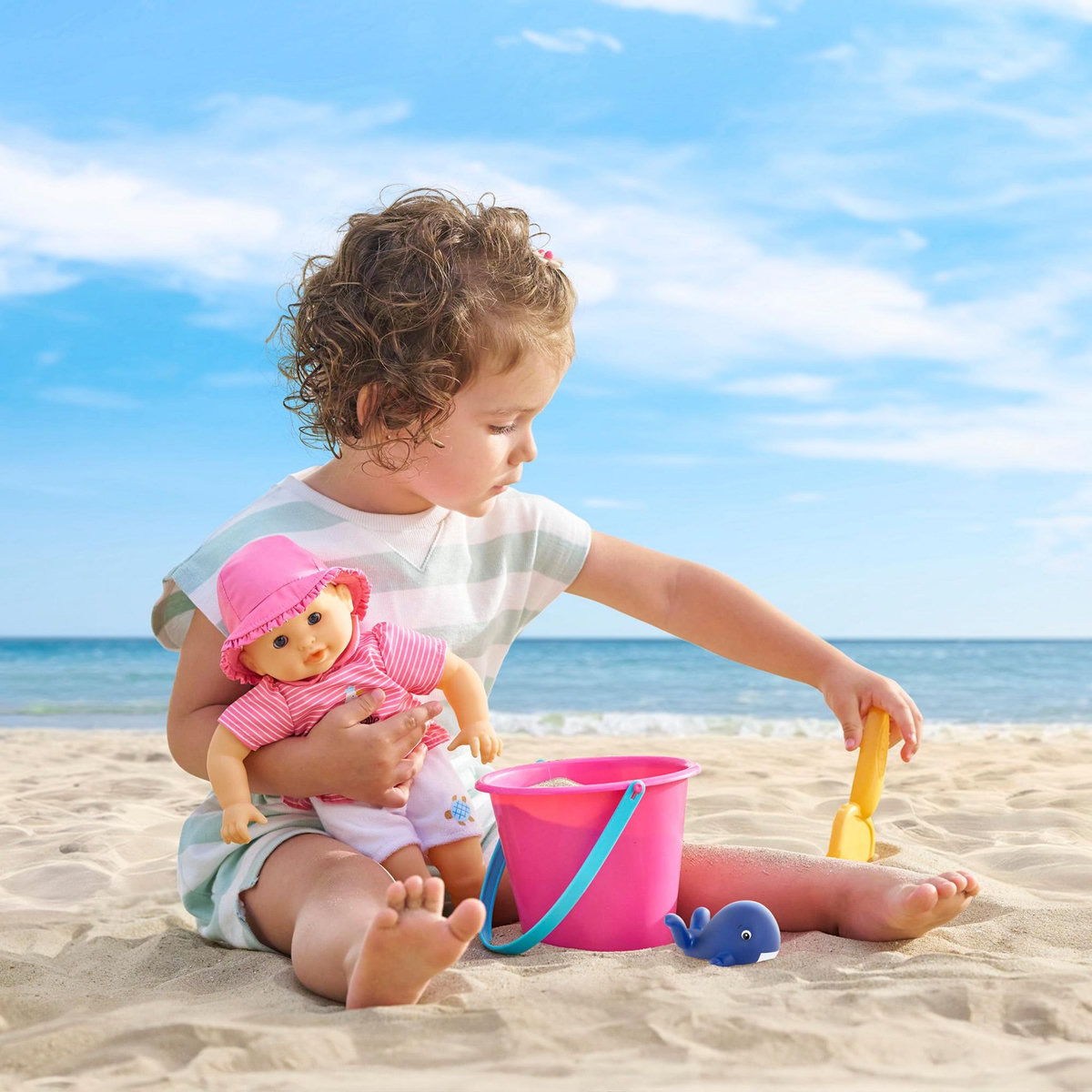 Corolle Poupon Bébé Bain Océane - Baleine