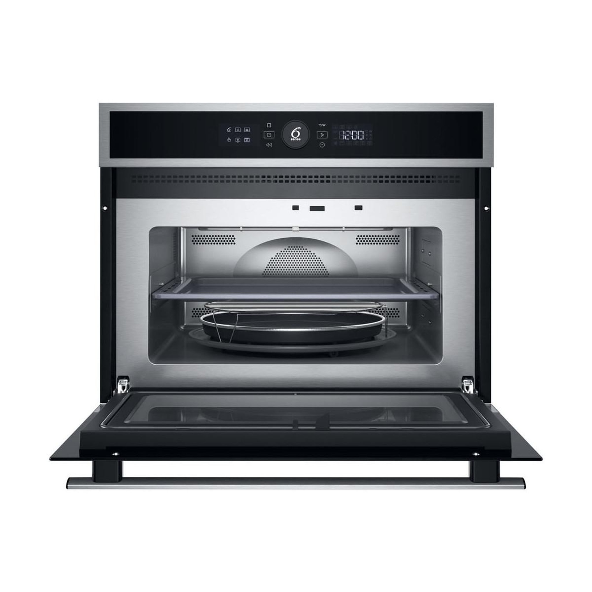 Voir la diapositive 3 : Whirlpool Whirlpool wmw47hmxi noir, acier inoxydable micro-onde combiné intégré 40 l 900 w