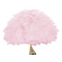 Voir la diapositive 2 : Paris Prix Lampadaire Imitation Plume  Slim  165cm Or & Rose