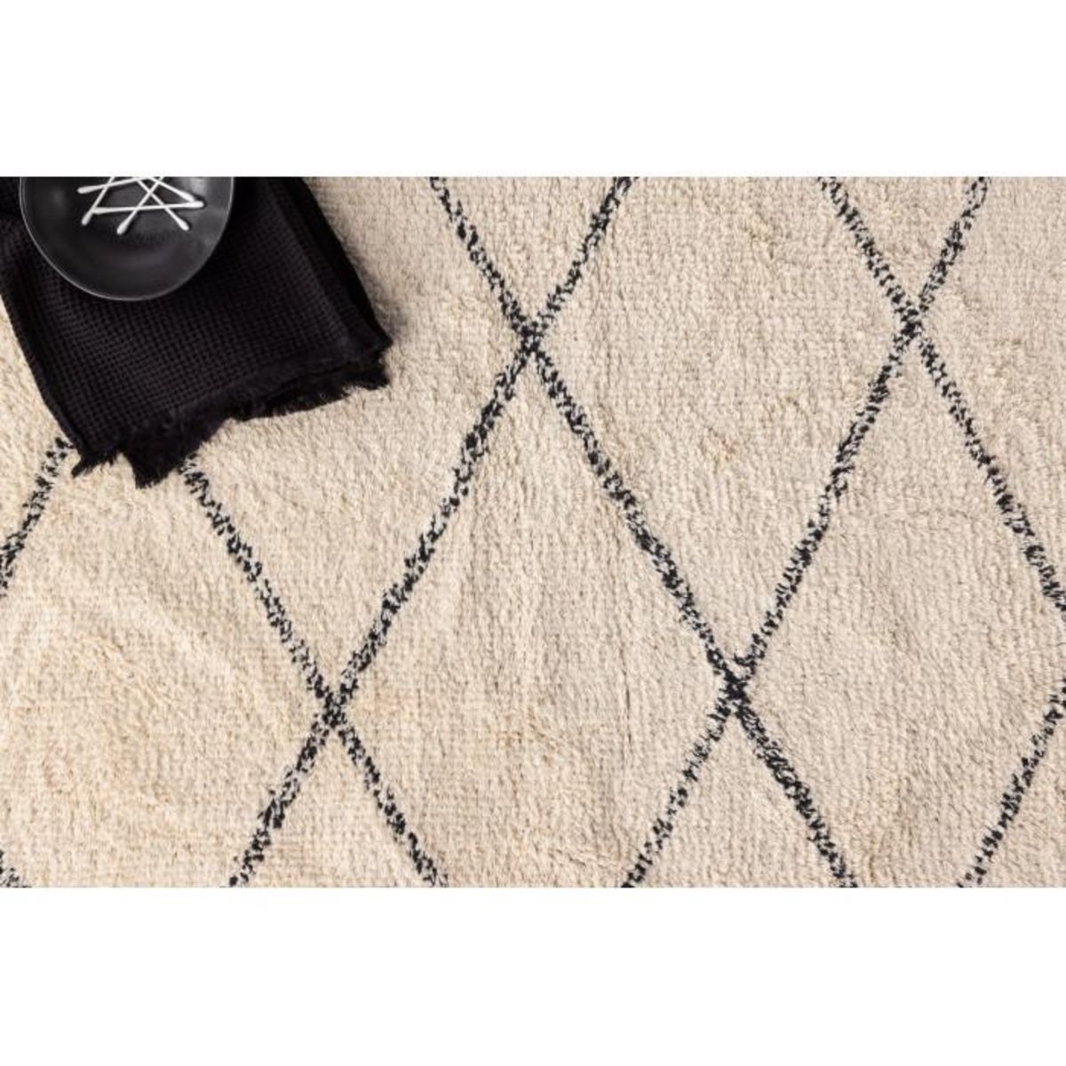 Paris Prix Tapis Déco  Thelma  50x80cm Naturel