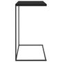 Voir la diapositive 4 : VIDAXL Table d'appoint Noir 55x35x66 cm Bois d'ingenierie