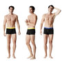 Voir la diapositive 4 : PIERRE CARDIN Lot de 4 boxers homme en coton Basic