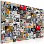 Paris Prix Tableau Imprimé  Art of Collage - Banksy III. Coloris disponibles : Multicolore