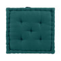 Voir la diapositive 1 : Paris Prix Coussin de Sol  Twily  50x50cm Emeraude