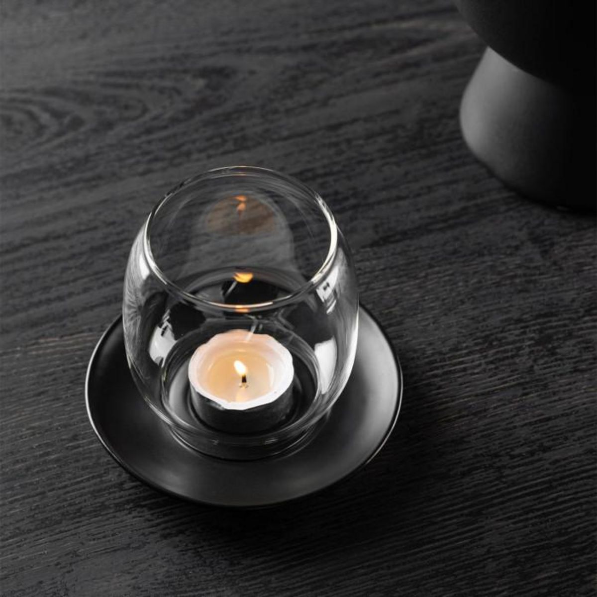 Paris Prix Lanterne en Verre  Archy  12cm Noir