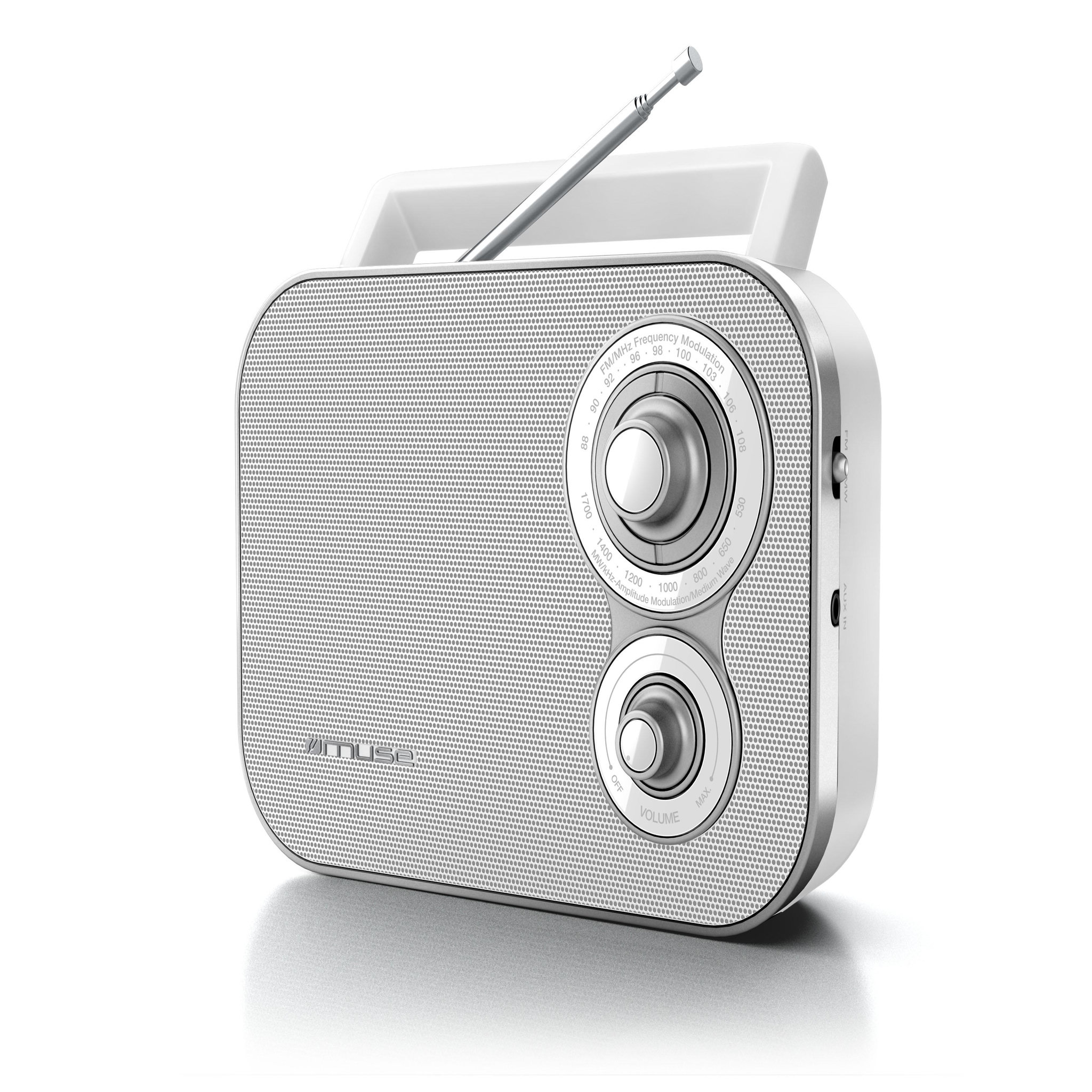 Muse Radio portable blanc - M051RW