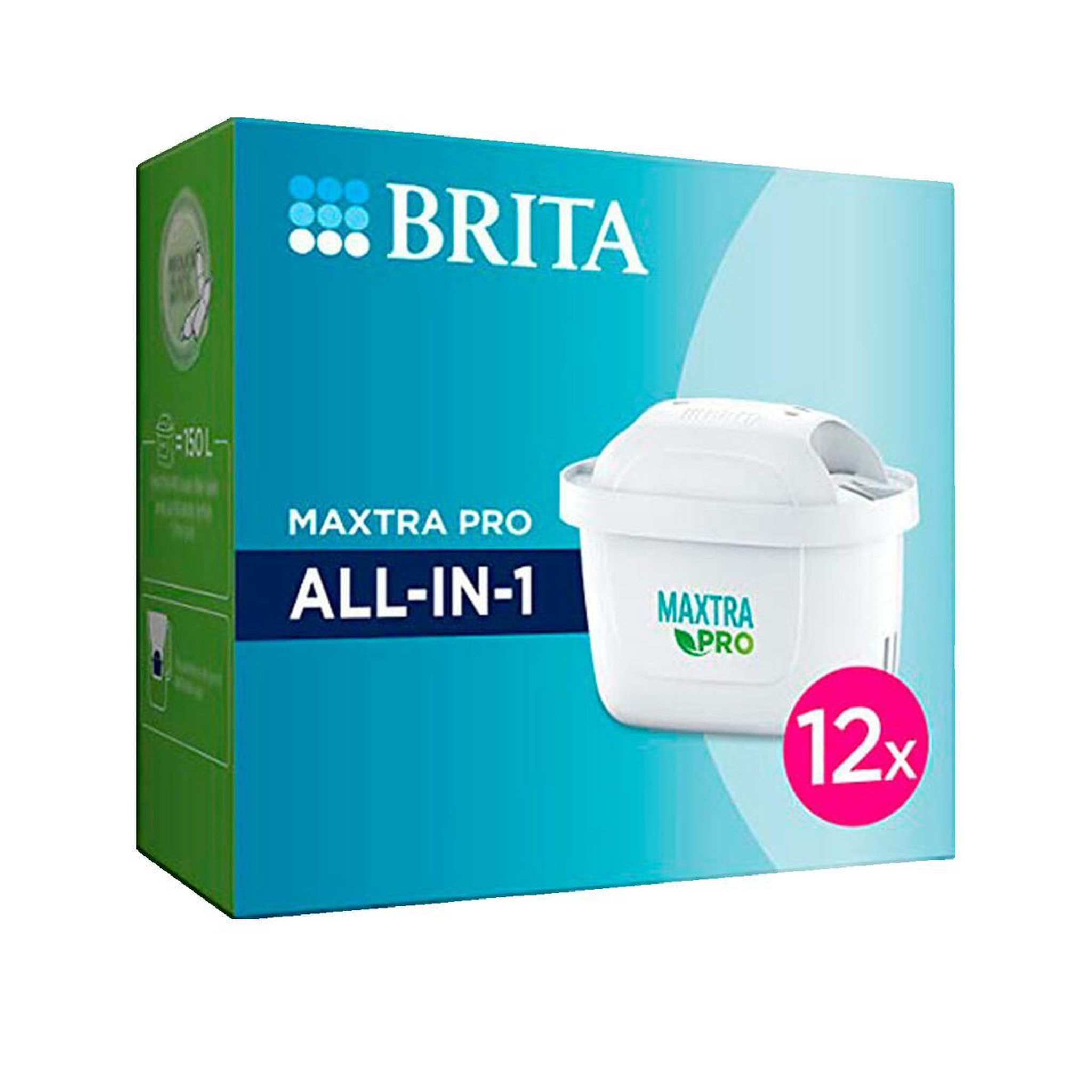 Brita cartouches de filtre à eau maxtra pro all-in-1 12 pack
