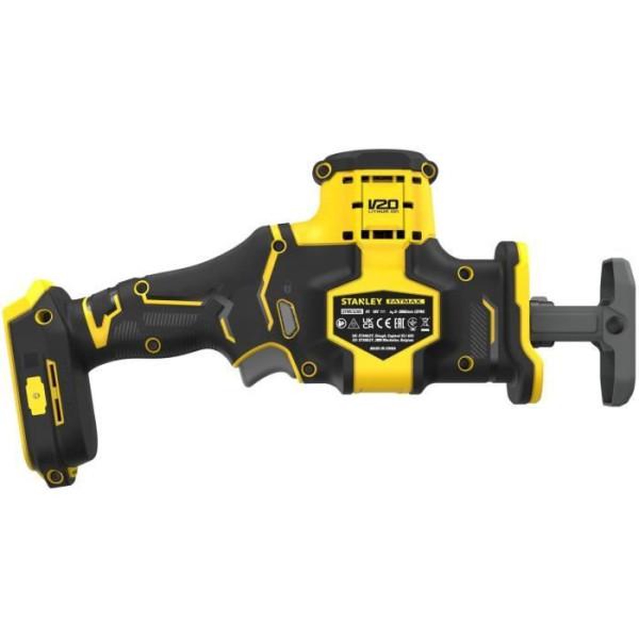 Voir la diapositive 3 : Stanley Scie Multi-Matériaux - STANLEY FATMAX V20 - SFMCS305B-XJ - Brushless - Lithium 18V - Sans Batterie