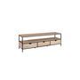 Voir la diapositive 1 : Meuble TV 3 tiroirs L160 cm HOUSTON