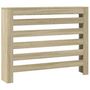 Voir la diapositive 2 : VIDAXL Cache-radiateur chene sonoma 104x20x82 cm bois d'ingenierie