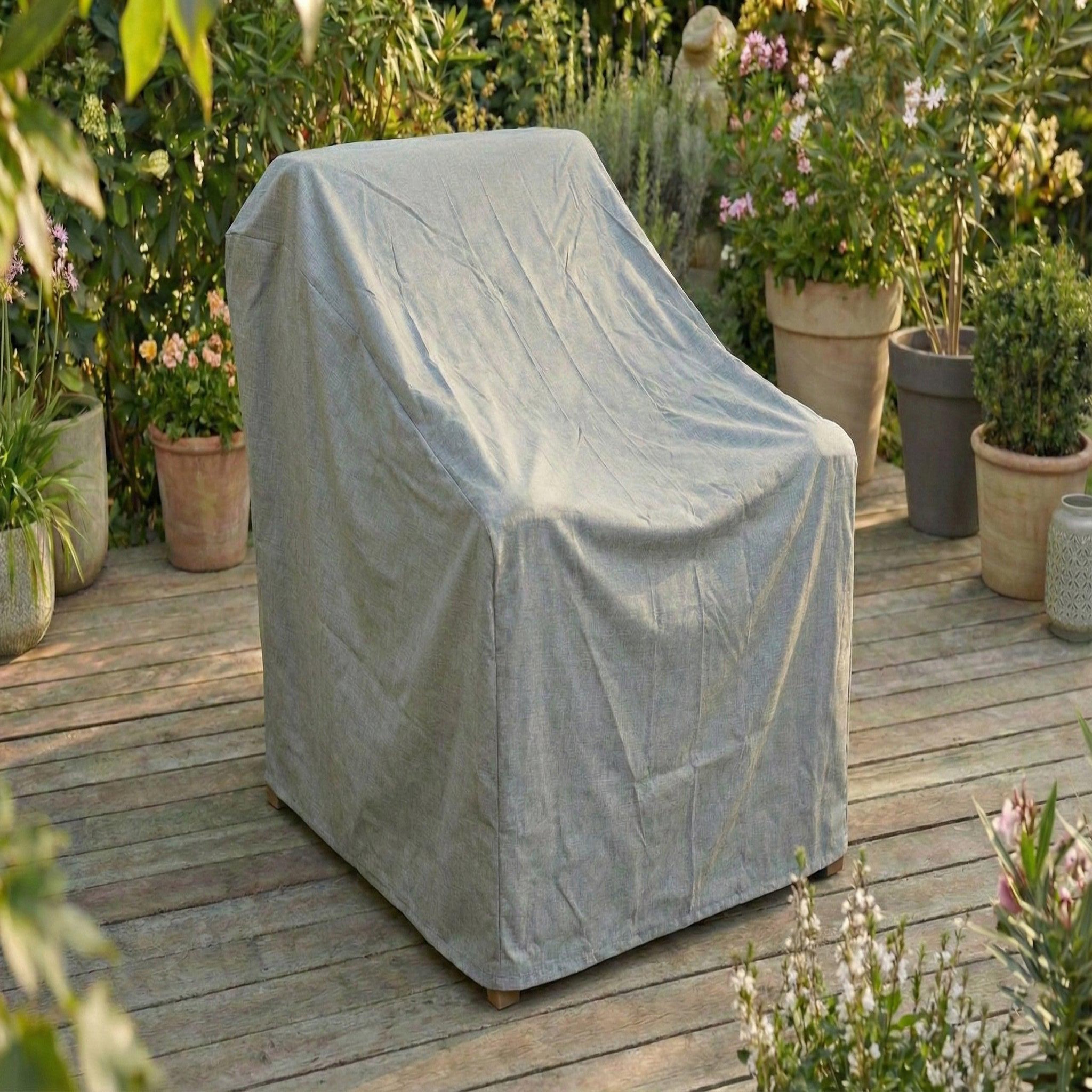 Voir la diapositive 3 : Jardiline Housse FAUTEUIL - 85 x 85 x 75 cm - Cover Garden