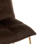 Voir la diapositive 6 : Paris Prix Chaise de Bar Design  Pierre  85cm Marron Foncé