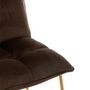 Voir la diapositive 6 : Paris Prix Chaise de Bar Design  Pierre  85cm Marron Foncé