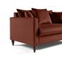 Voir la diapositive 5 : BEST MOBILIER Flamingo - canapé droit 2 places en velours