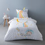 Voir la diapositive 1 : Dourev Housse de couette 140x200 Magic + 1 taie 100% coton