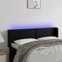 Voir la diapositive 1 : VIDAXL Tete de lit a LED Noir 147x16x78/88 cm Similicuir