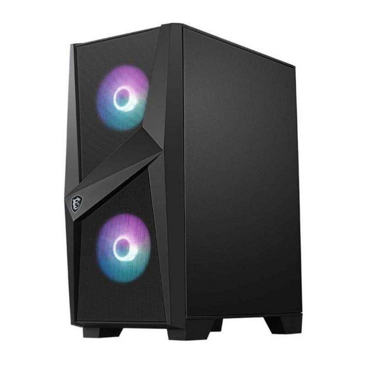 MSI MSI BOITIER PC MAG FORGE 100R - Noir - Verre trempe - Format ATX 306-7G03R21-809