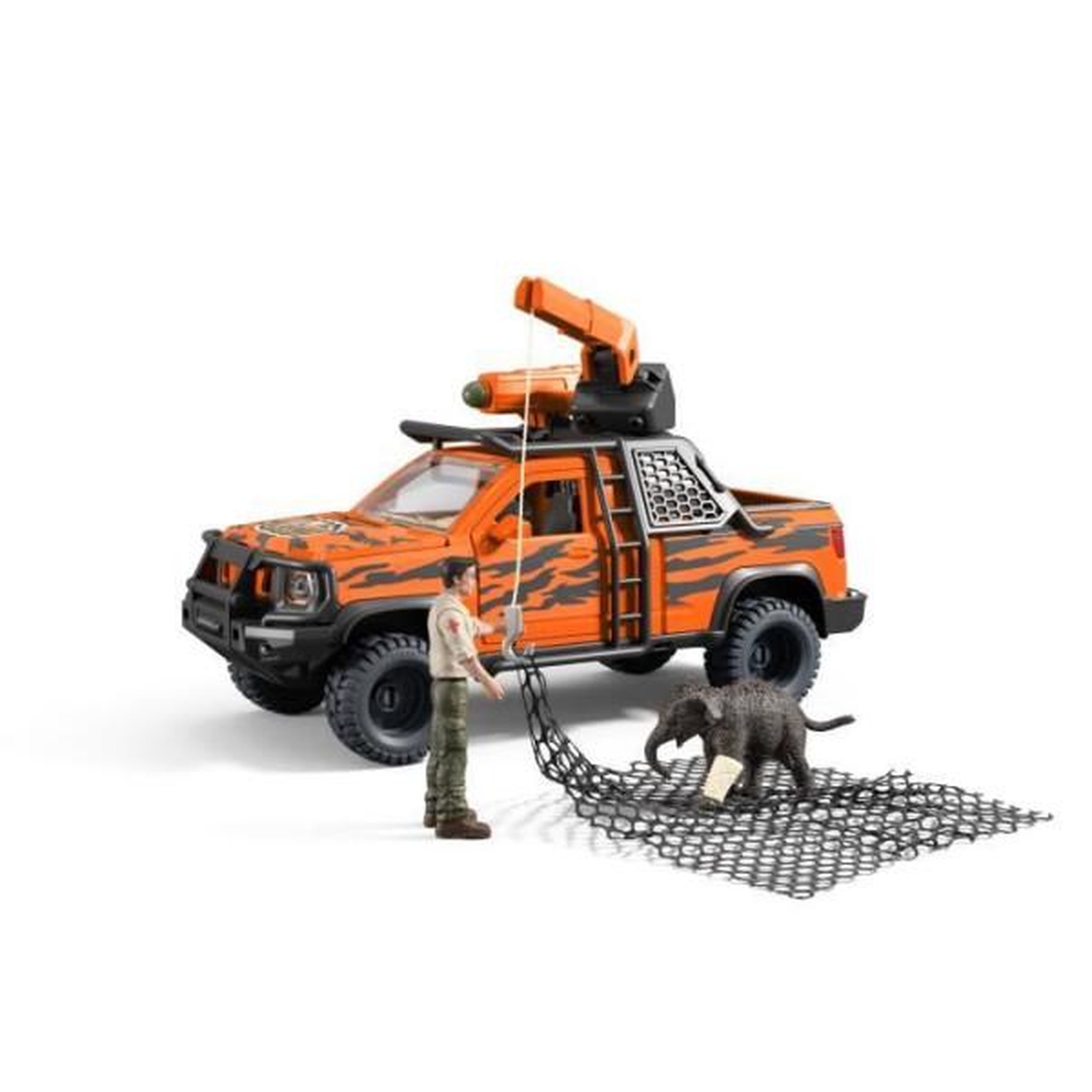 Voir la diapositive 2 : Schleich Figurine Aventures en 4x4 dans la jungle, Schleich 42720 Gamme Wild Life