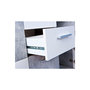 Voir la diapositive 6 : Paris Prix Commode Design 5 portes  Miller  Gris & Blanc