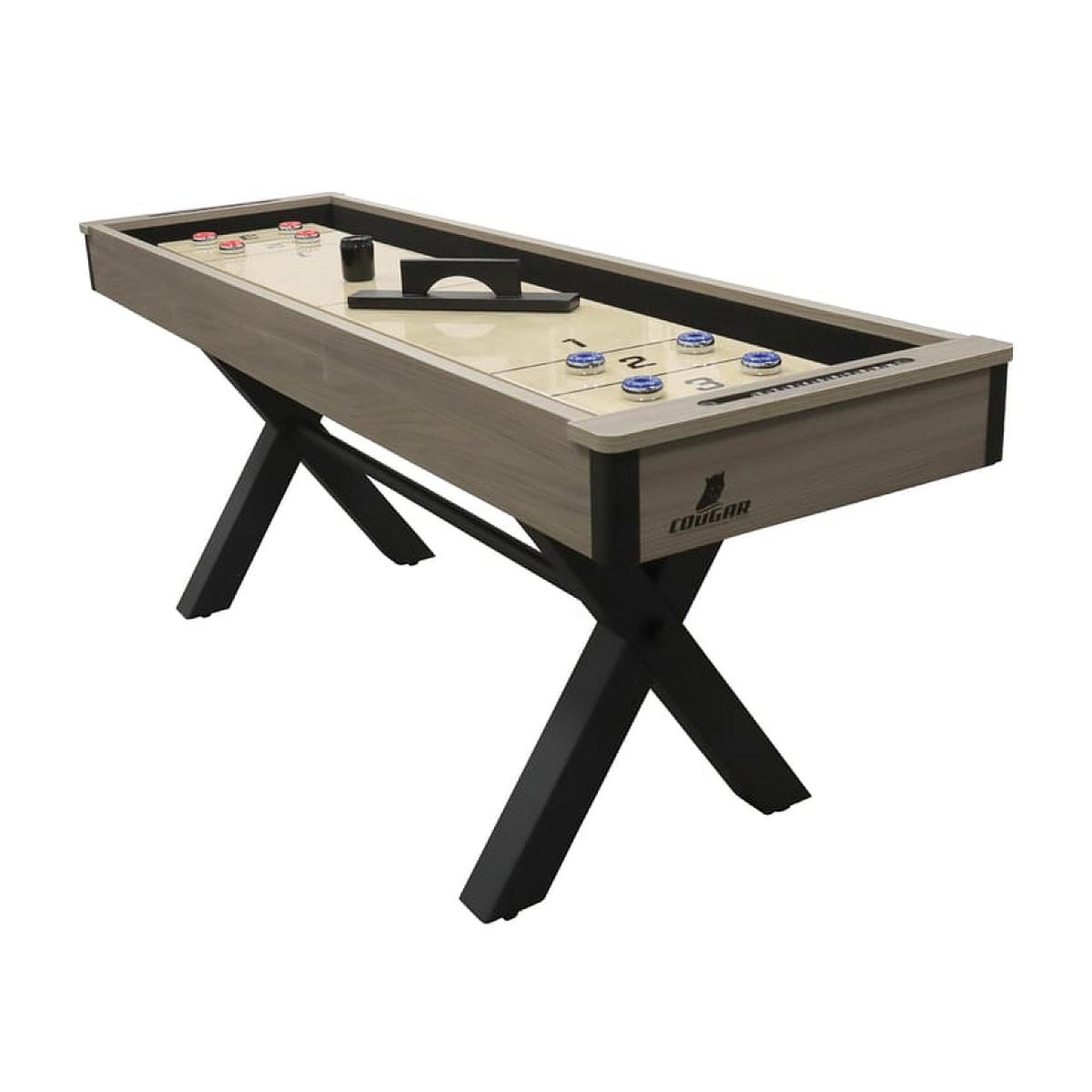 Sunny Shuffleboard Mason avec plateau chêne/noir