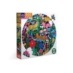 Eeboo Puzzle 500 pièces Eeboo Jaguars & Butterflies