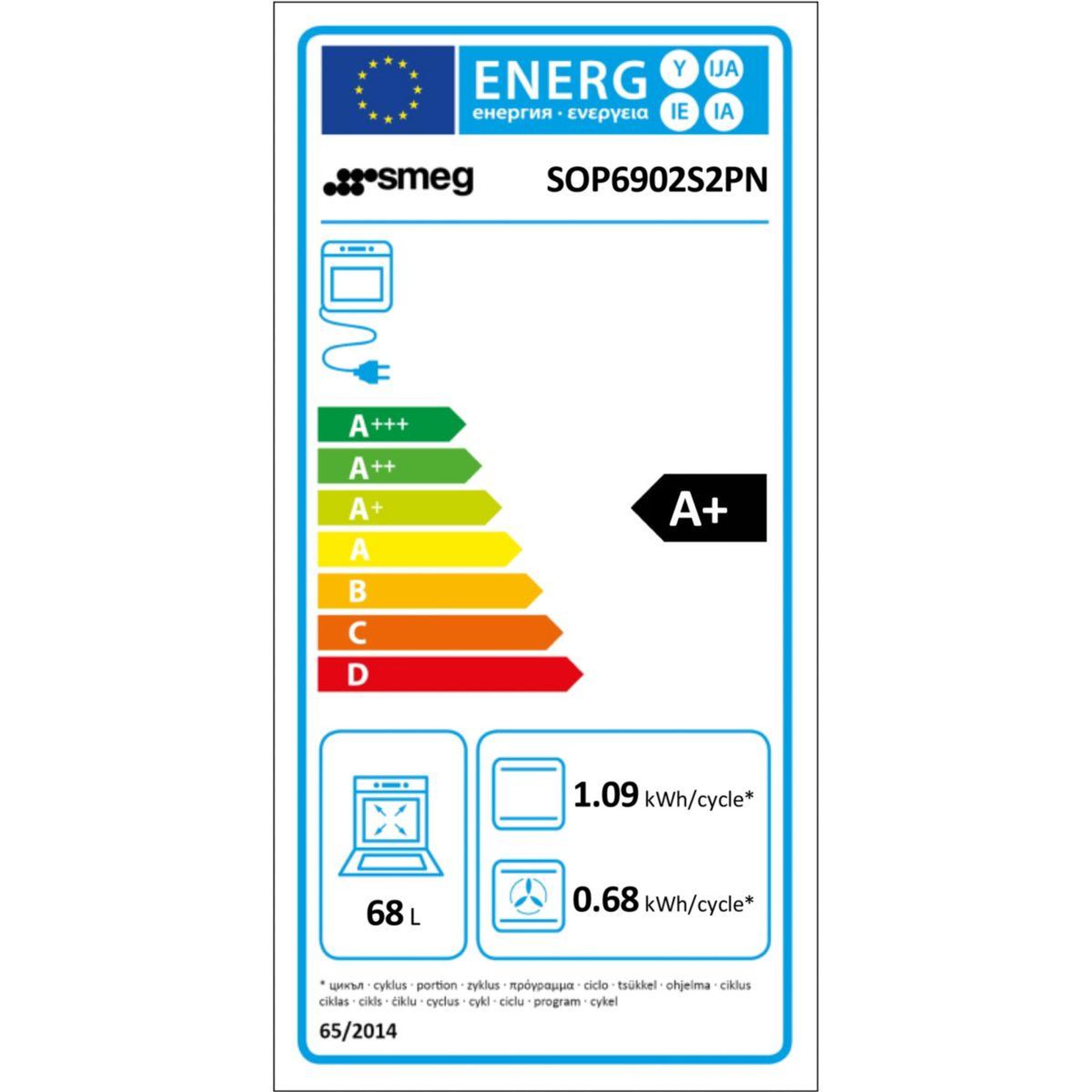 Voir la diapositive 6 : SMEG Four encastrable fonction vapeur SOP6902S2PN