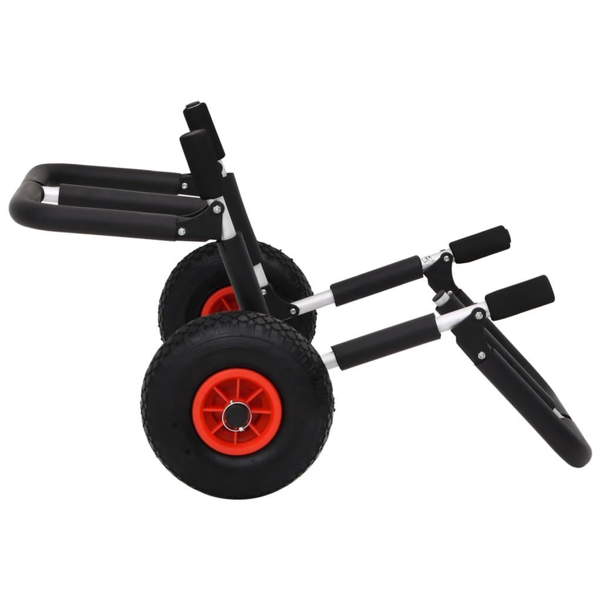 Voir la diapositive 4 : VIDAXL Chariot de SUP pour 2 planches de surf pliable 90 kg aluminium