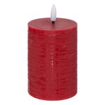 ATMOSPHERA Bougie Déco à LED  Molia  13cm Rouge