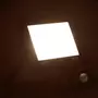VIDAXL Projecteur a LED avec capteur 50 W Blanc chaud
