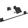 Voir la diapositive 1 : Grohe Set d'accessoires 3 en 1 - GROHE - 411242430 - Noir mat - Métal - Douche