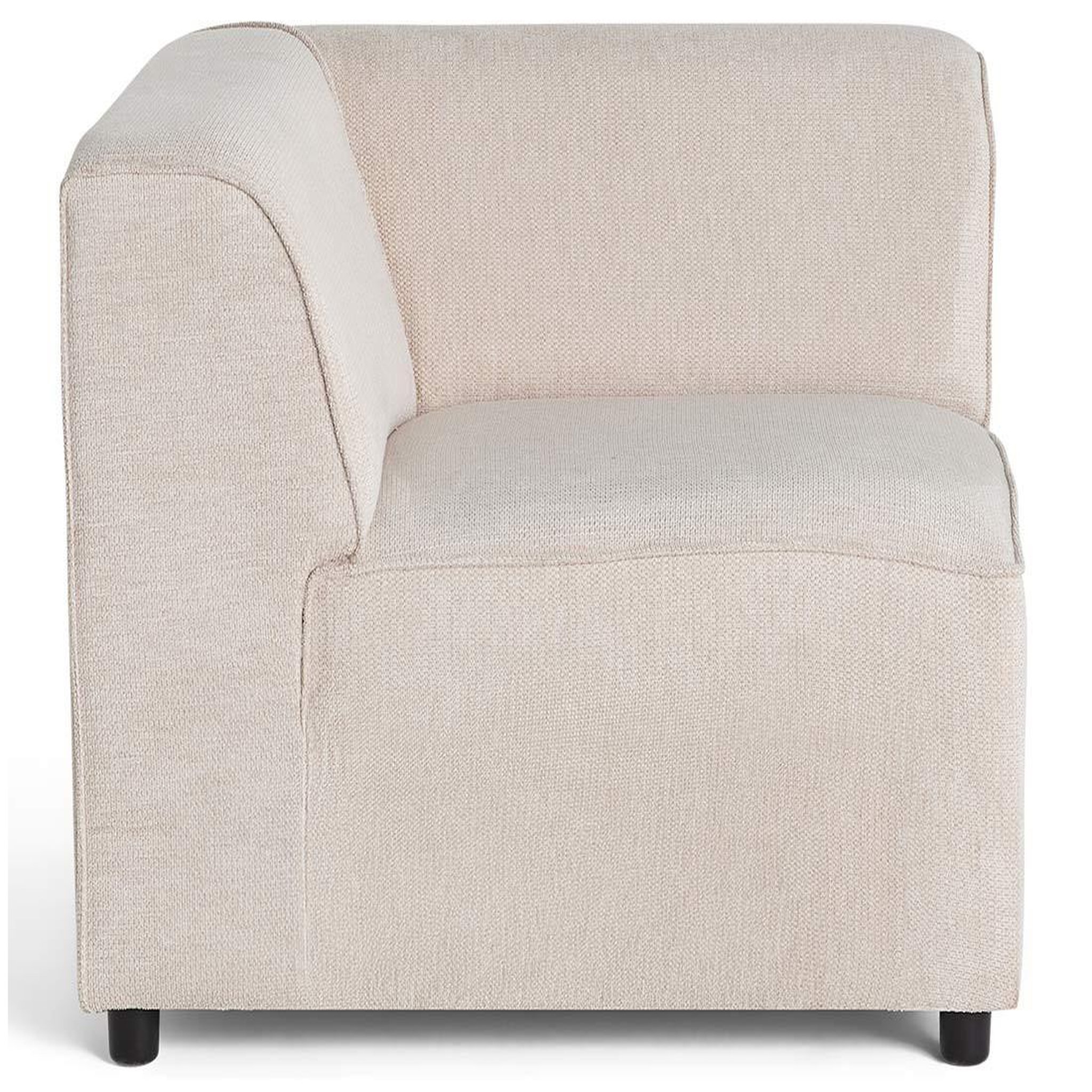 Voir la diapositive 5 : LISA DESIGN Suaro - module d'angle réversible en tissu texturé