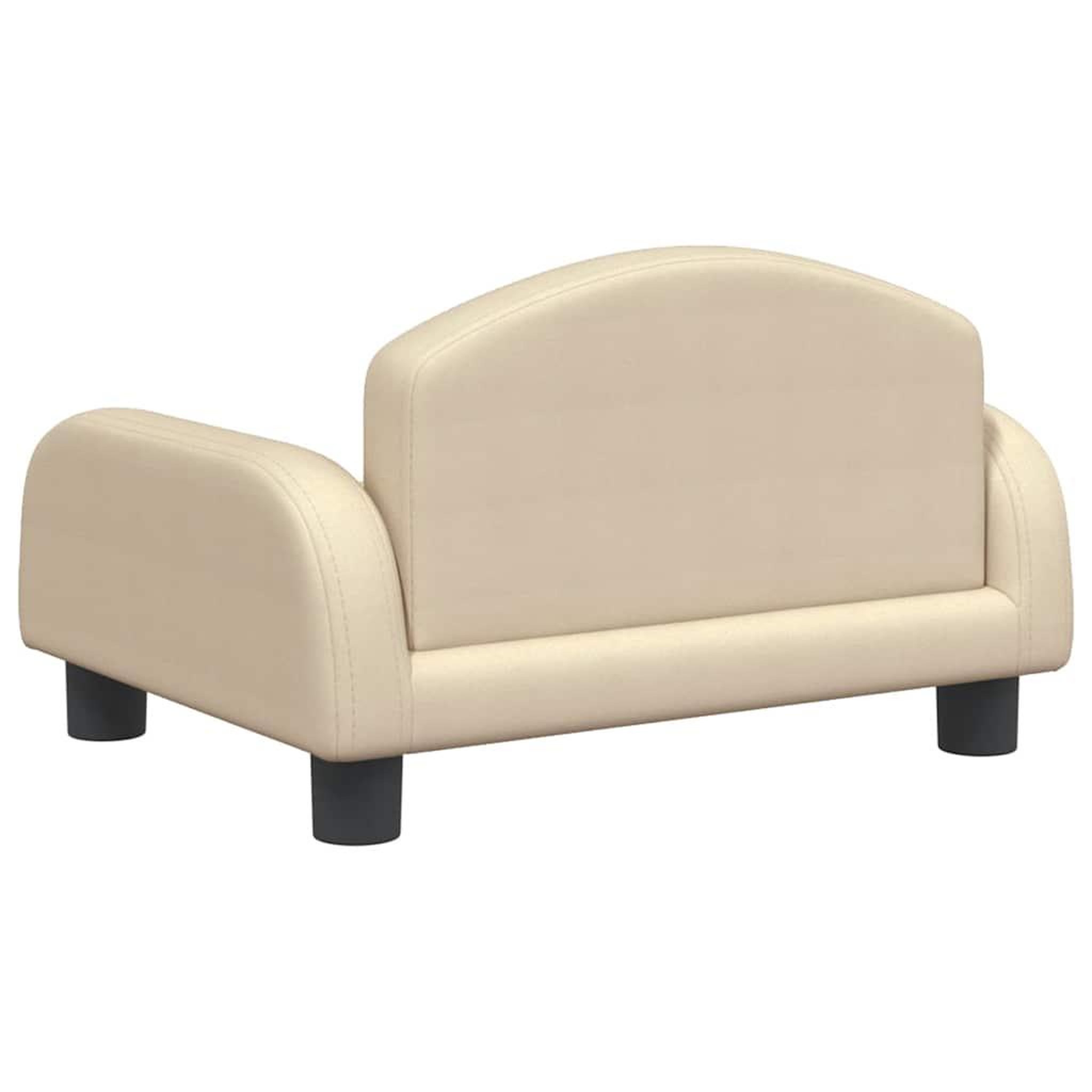 Voir la diapositive 5 : VIDAXL Lit pour chien creme 50x40x30 cm tissu