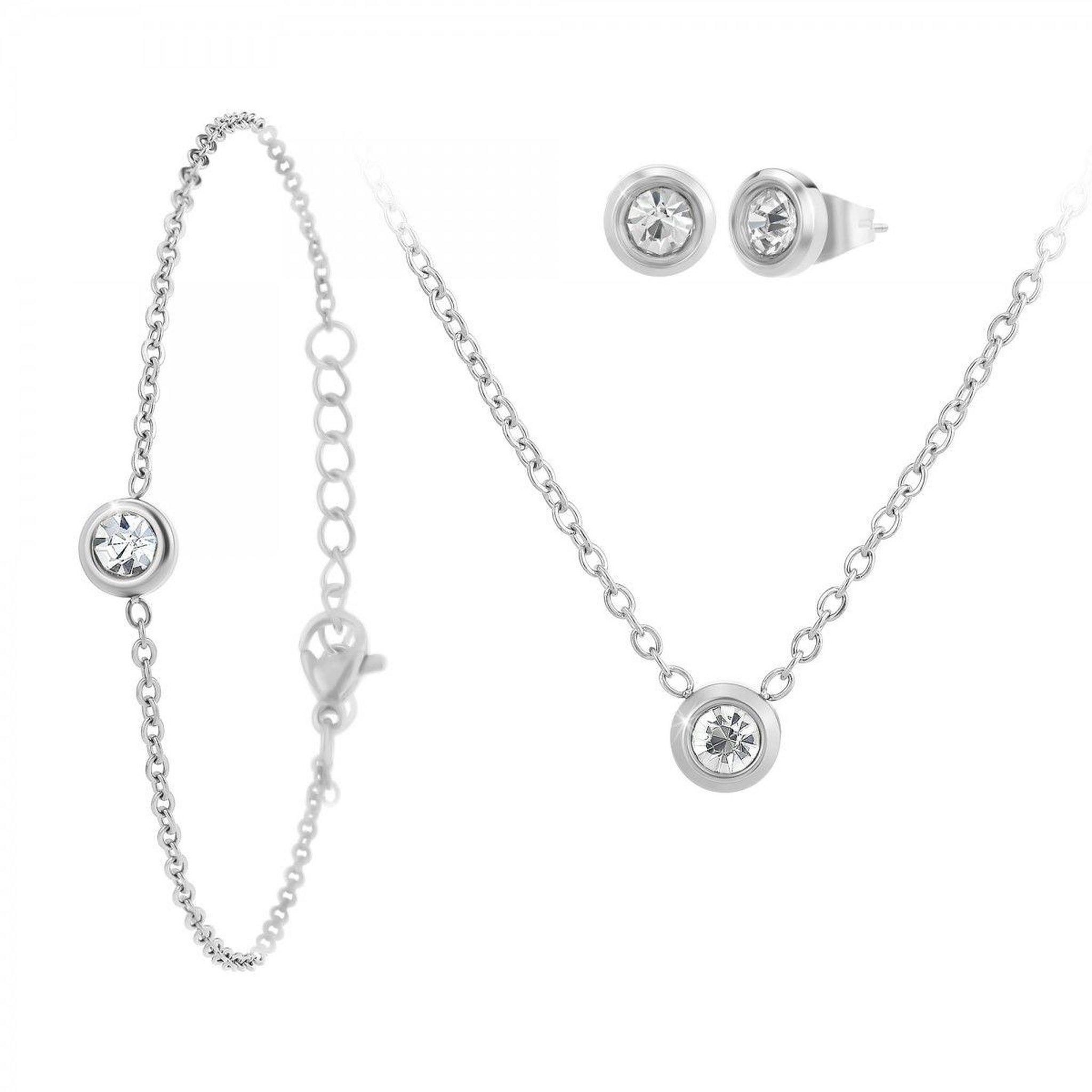 SC CRYSTAL Parure par SC Crystal ornée de Cristaux scintillants