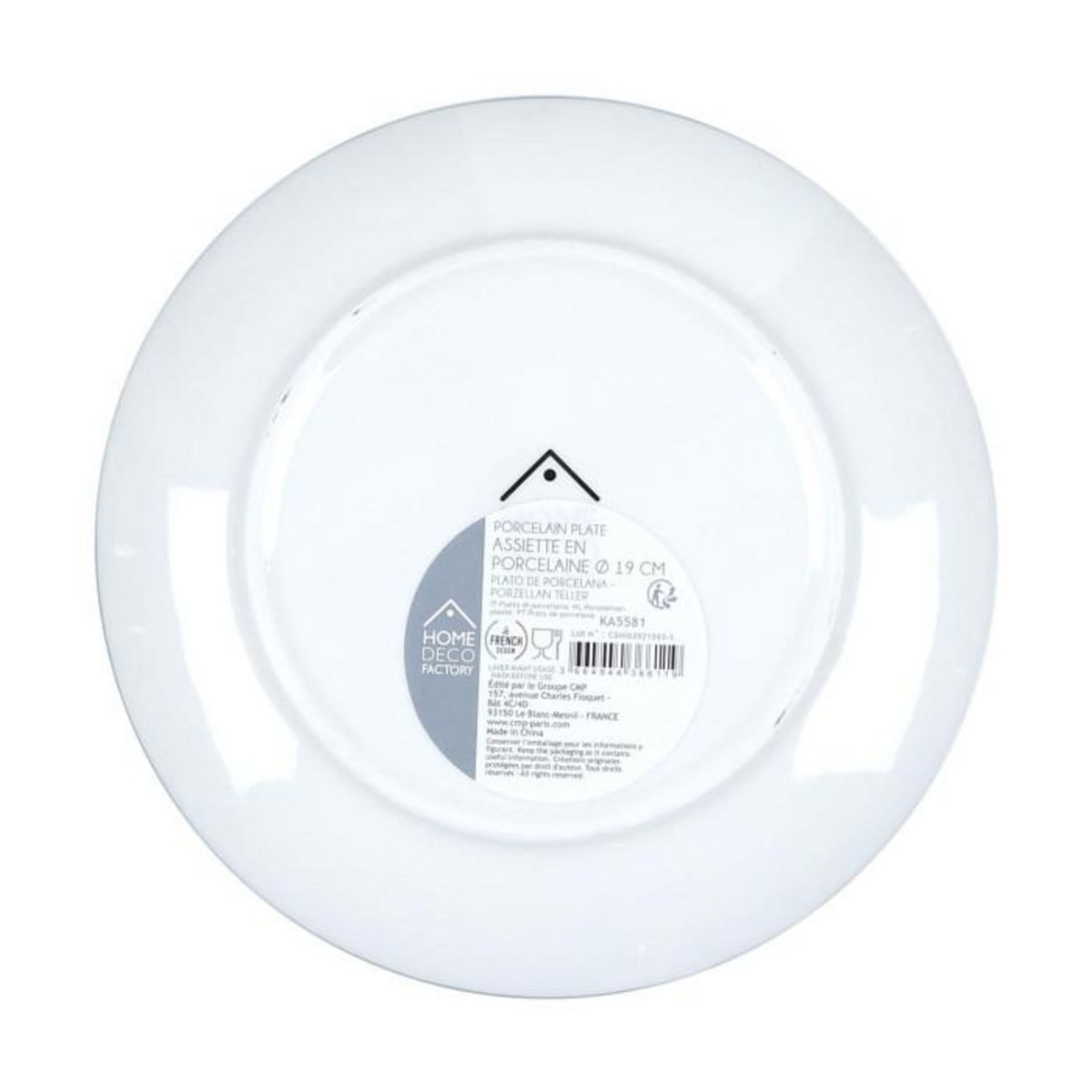 Paris Prix Lot de 6 Assiettes à Dessert  Mandala  19cm Vert