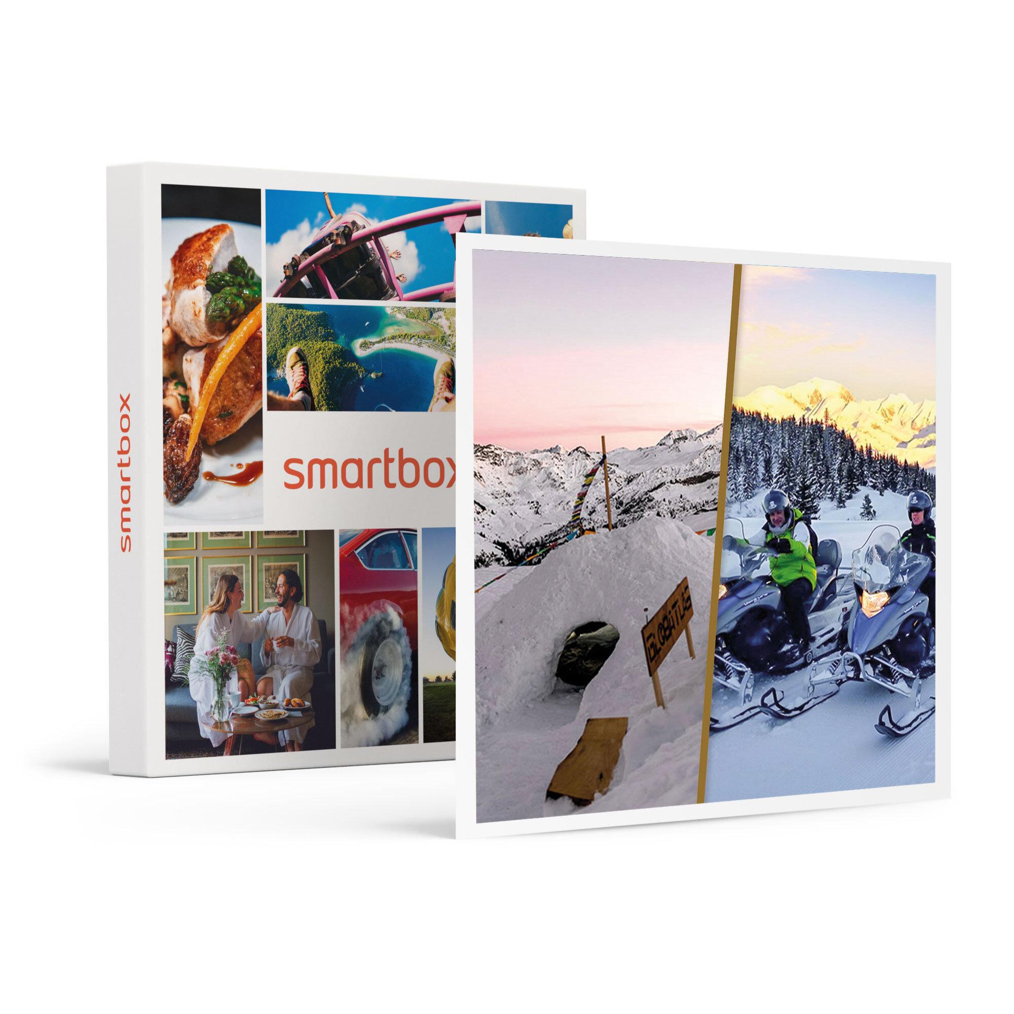 Voir la diapositive 1 : Smartbox 2 jours insolites dans les Alpes : 1 nuit en igloo avec dîner et randonnée en motoneige - Coffret Cadeau Multi-thèmes