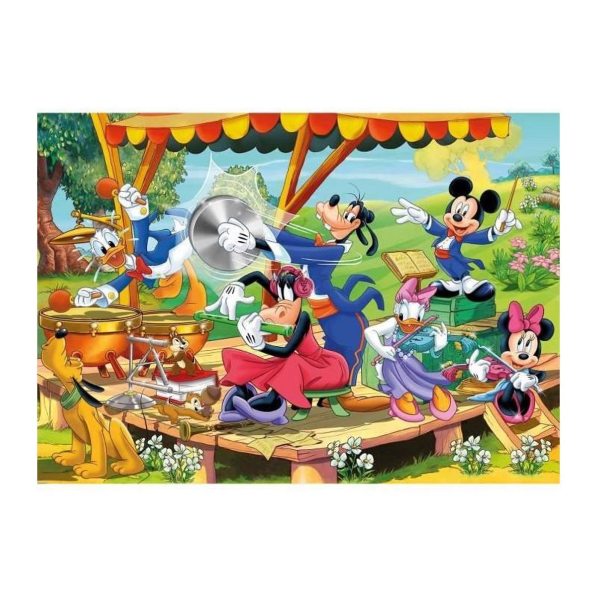 CLEMENTONI Clementoni - 2x60 pieces - Mickey et ses amis
