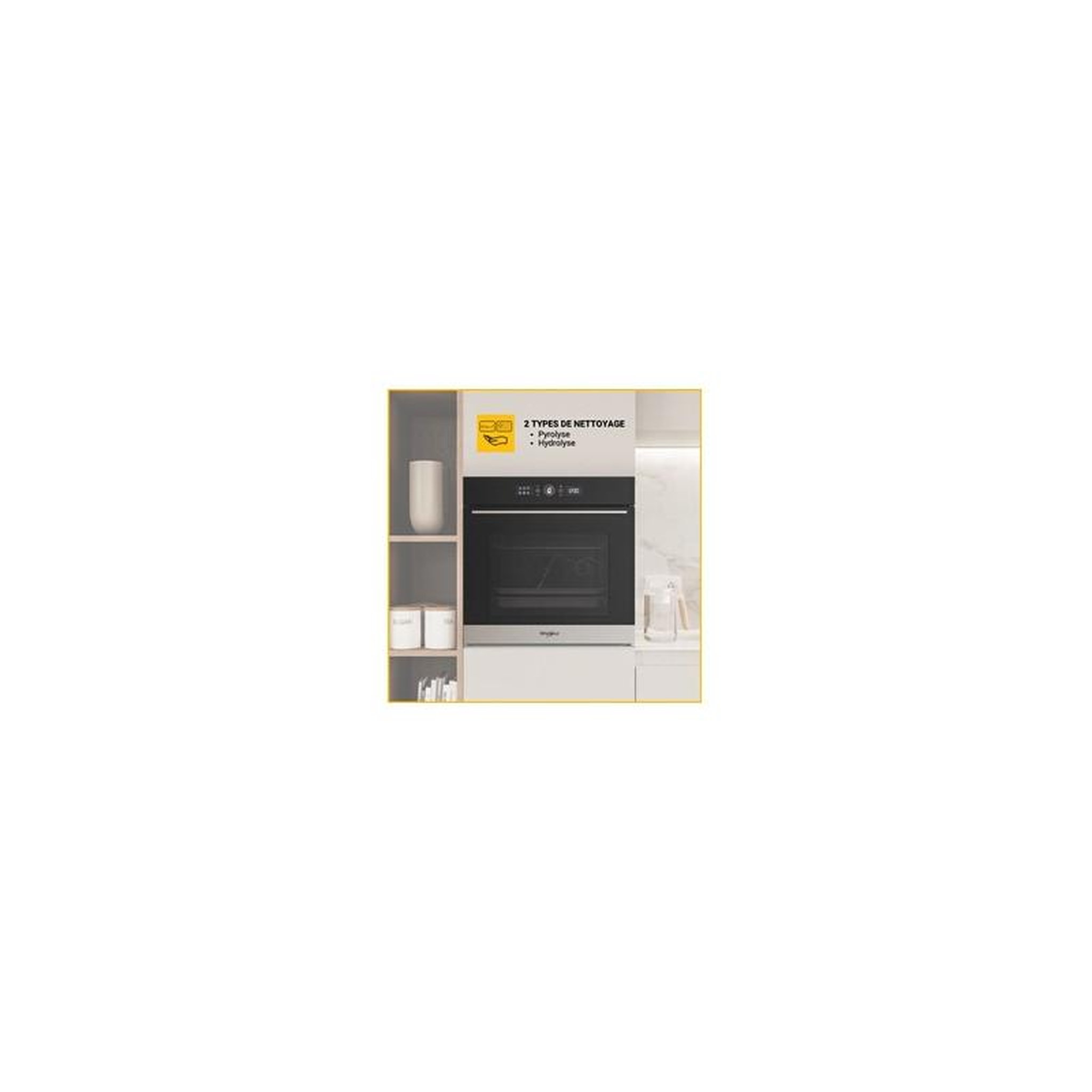 Voir la diapositive 5 : Whirlpool Four encastrable Whirlpool WO54S8PPM1SXAF