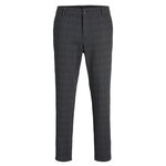 Jack & Jones Pantalon  à Carreaux Homme Jack & Jones Jpstace. Coloris disponibles : Gris