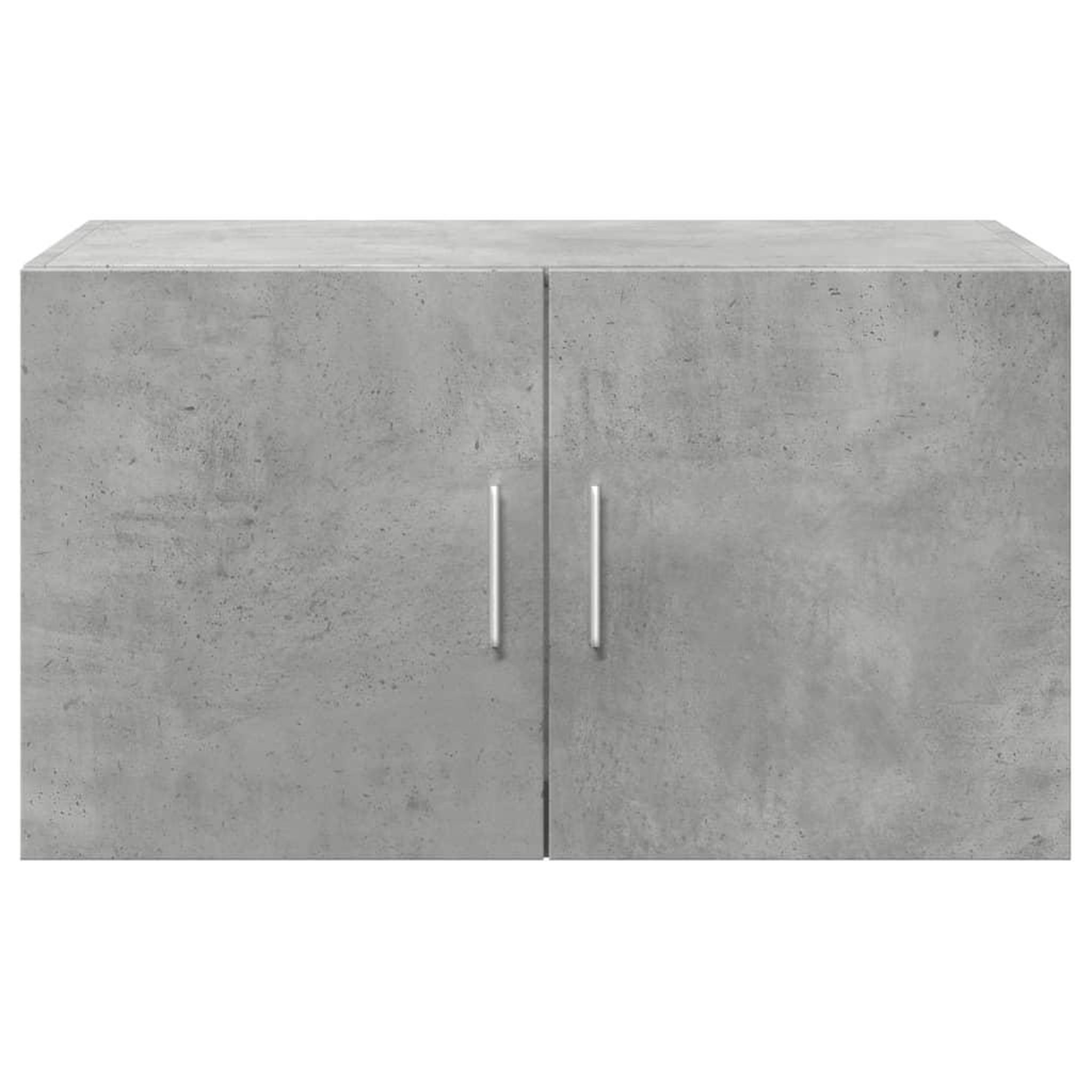 Voir la diapositive 4 : VIDAXL Armoire murale gris beton 70x42,5x40 cm bois d'ingenierie